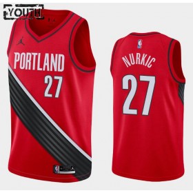 Camiseta Niños NBA Portland Trail Blazers Jusuf Nurkic 27 2020-21 Jordan Brand Statement Edition Swingman
